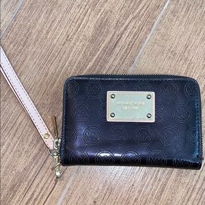 Michael kors black wristlet!